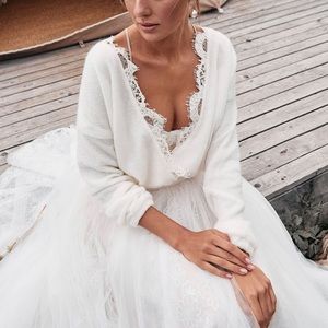 Bridal Sweater by EdelweissBride